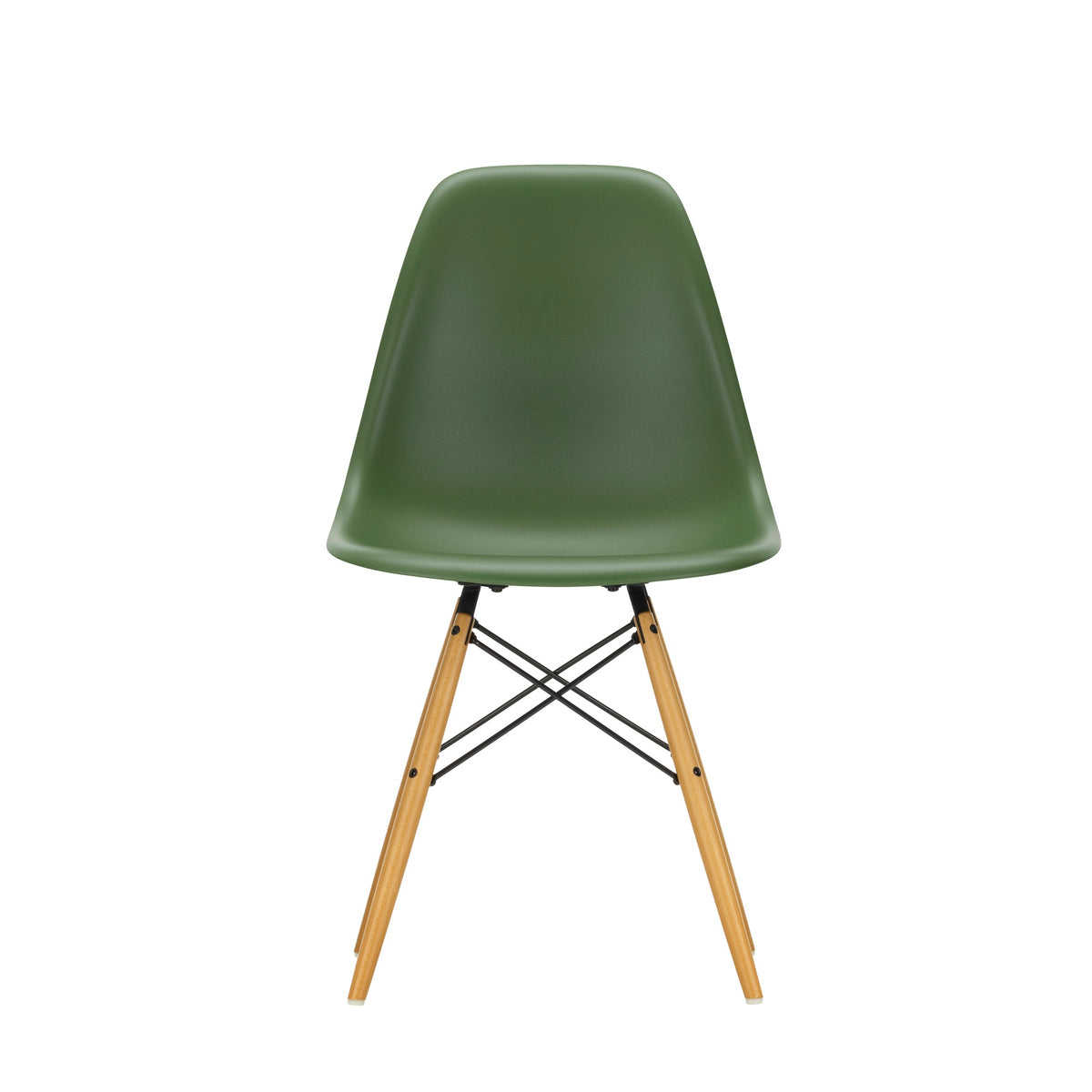 Vitra Eames Plastic Side Chair DSW RE Ahorn gelblich Kunststoff