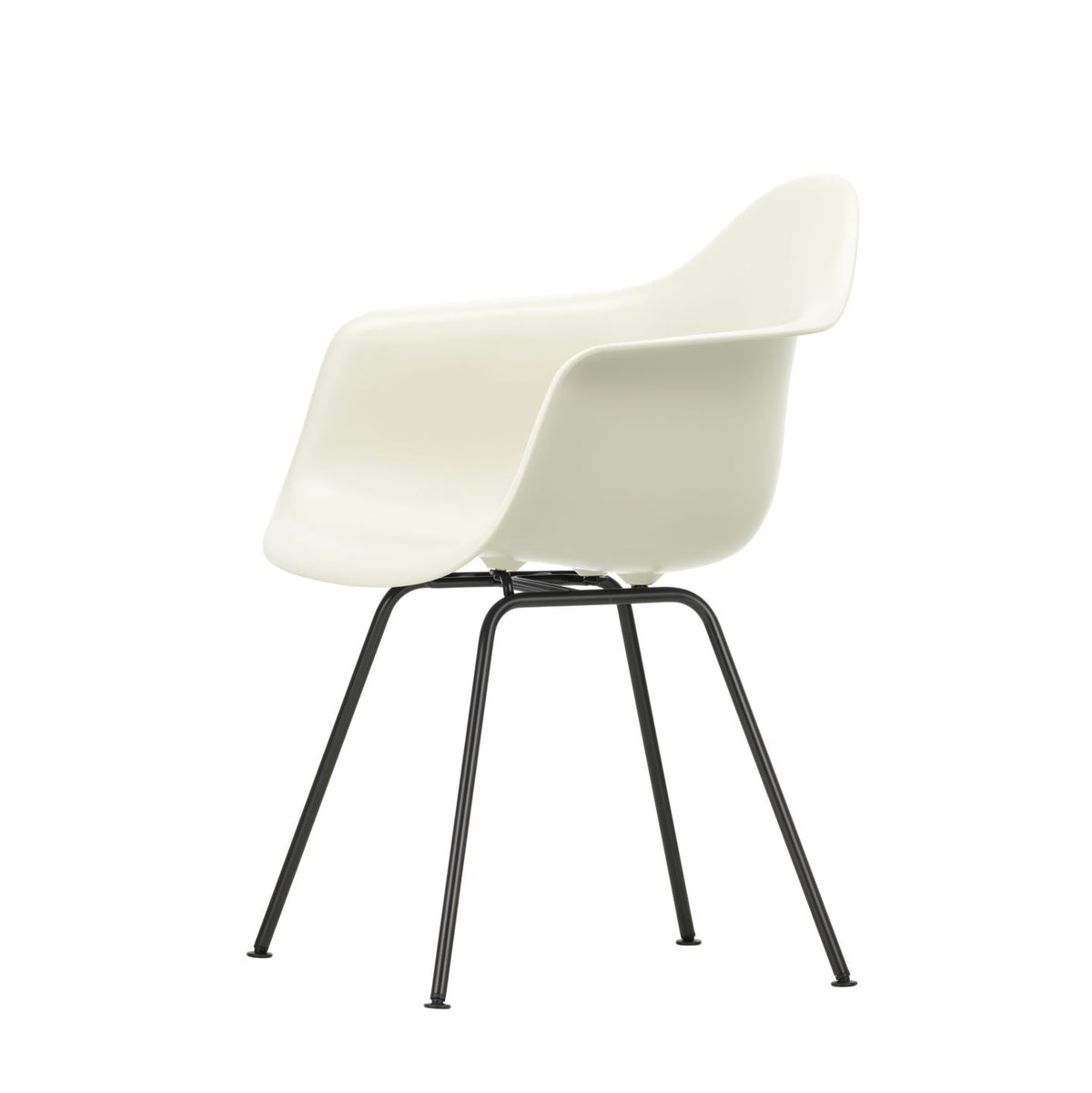 Vitra Eames Plastic Armchair DAX RE Stuhl mit Armlehne 4-Fuß