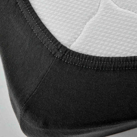 KH JERSEY FITTED SHEET ANTHRACITE DEU (100x200+30)