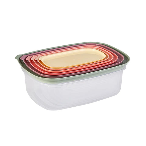 Karaca Vicks Light bewaardoosjes, 6 stuks