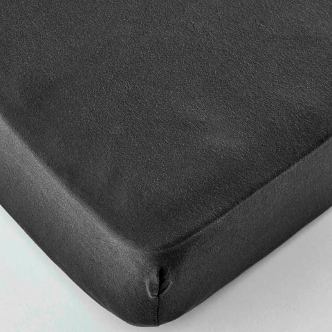 KH JERSEY FITTED SHEET ANTHRACITE DEU (100x200+30)
