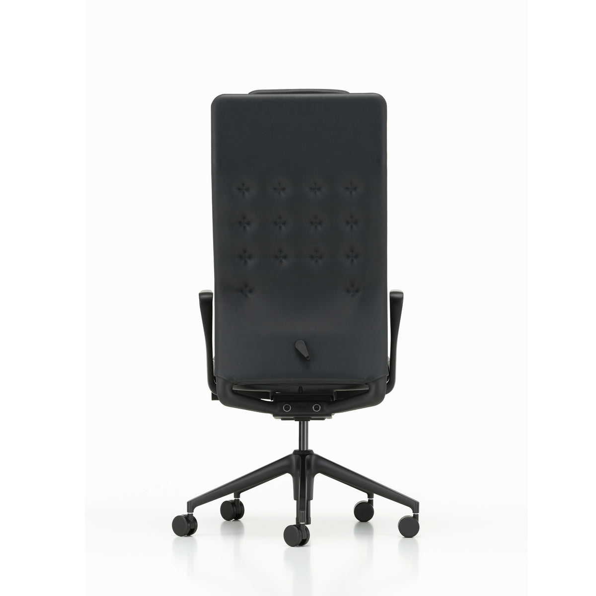 Vitra ID Trim L Bürostuhl hohe Rückenlehne mit Kopfstütze Bezug Laser RE