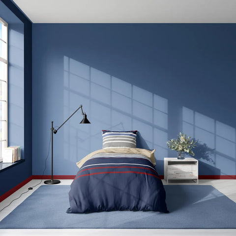 Karaca Home Nautica bradford eenpersoons dekbedovertrekset
