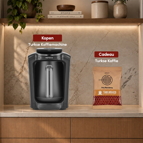 Karaca Hatır Neo Turkse Koffiemachine met Melk – Space Grey