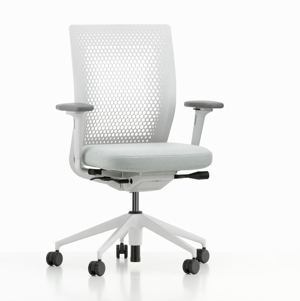 Vitra ID Air Bürostuhl gelochter patentierter Kunststoffrücken Sitzbezug Laser RE