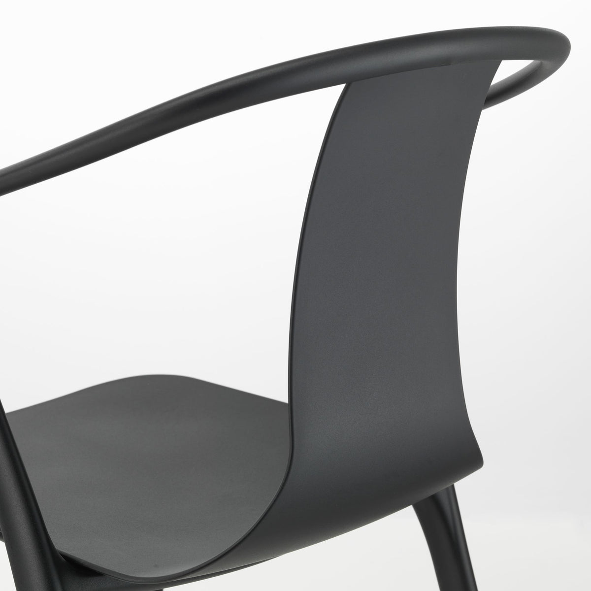 Vitra Belleville Chair Stuhl Kunststoff / Holz stapelbar Indoor & Outdoor