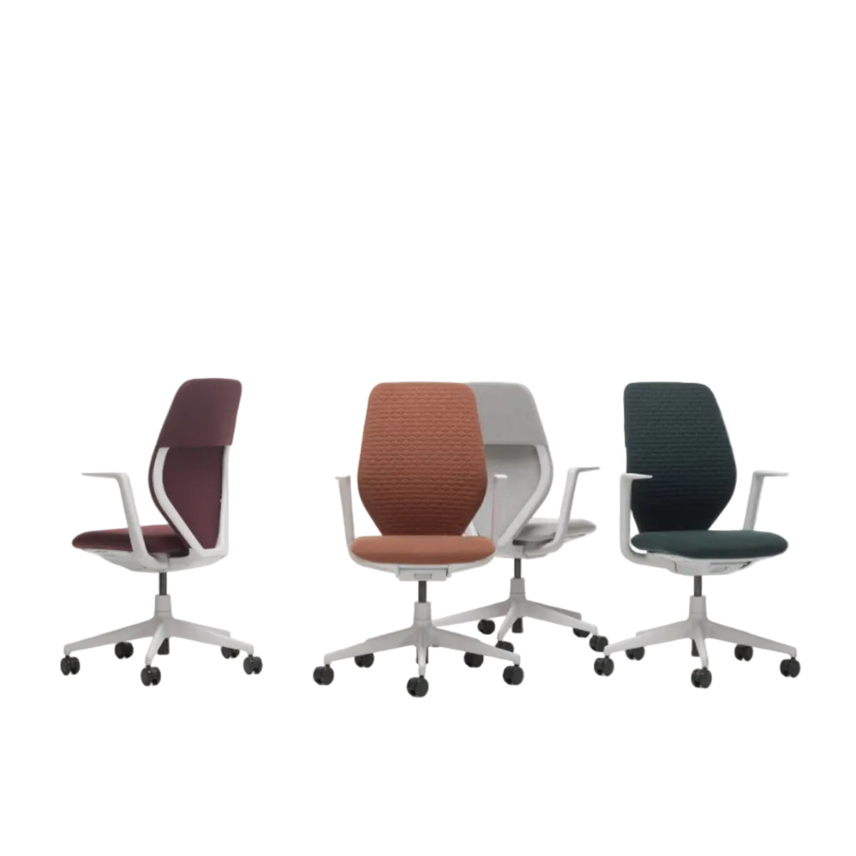 Vitra ACX Soft Bürostuhl Sitz gepolstert Plano Rücken Softpolster Quilted Knit