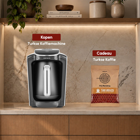 Karaca Hatır Neo Turkse Koffiemachine met Melk – Porcelain White
