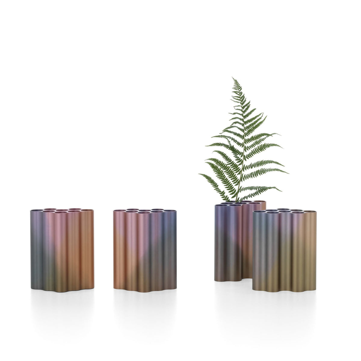 Vitra Nuage Vase métallique medium abstrait – Designvase mit skulpturalem Charakter