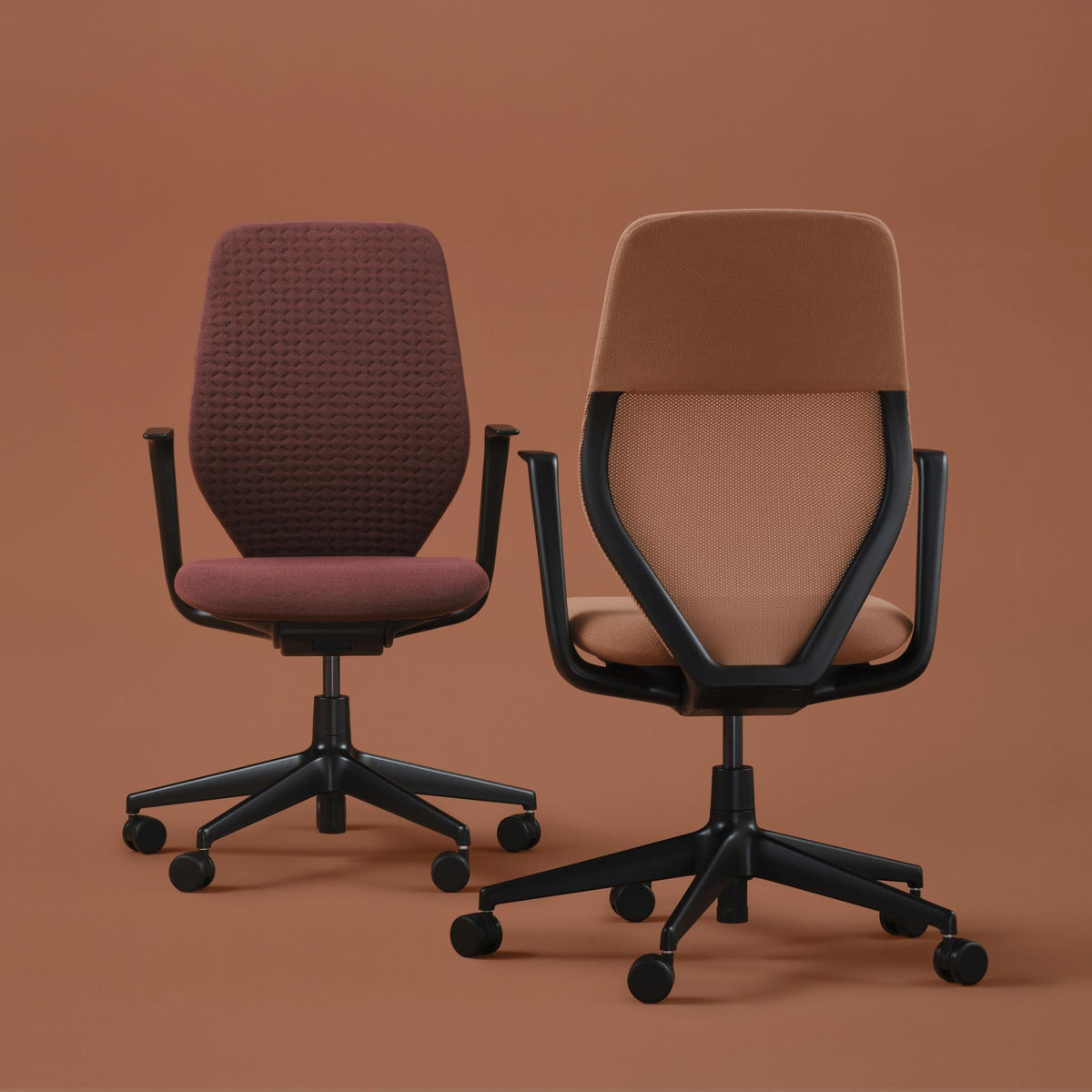 Vitra ACX Mesh Bürostuhl Sitz gepolstert Plano Rücken Netz Knitted Mesh