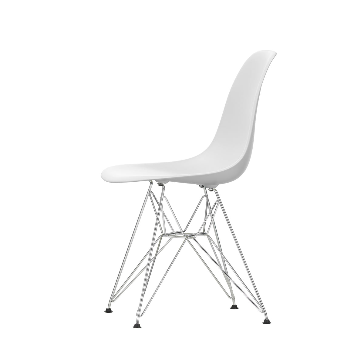 Vitra Eames Plastic Side Chair DSR RE Kunststoff Stuhl Eiffelturm-Gestell