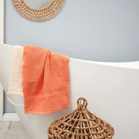 Karaca Home Daily Soft Light Salmon 100% Cotton Towel 30x50 cm