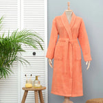 Karaca Home Daily Soft Salmon Women’s Bathrobe 100% Cotton S/M
 