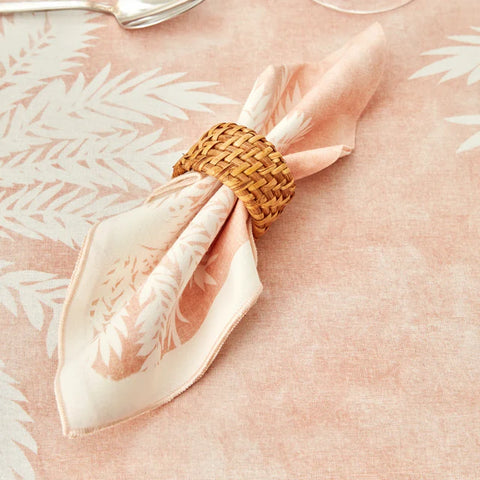Karaca Home Juno Set of 2 Napkins 40x40 cm Powder
