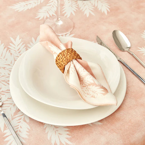 Karaca Home Juno Set of 2 Napkins 40x40 cm Powder