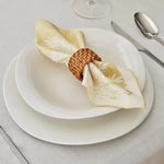 Karaca Home Juno Set of 2 Napkins 40x40 cm Yellow