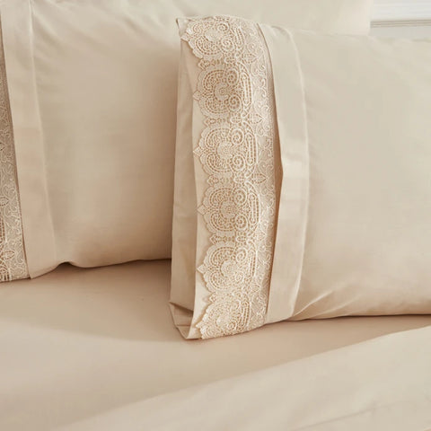Karaca Home Valeria Queen 8-delige Trouwen Set Goud