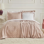 Karaca Home White Collection Bride Carina 80 Thread 100% Cotton 8-Piece Wedding Set Powder Pink