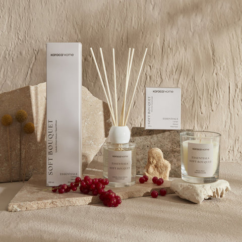 Karaca Home Essentials Soft Bouquet Geurkaars