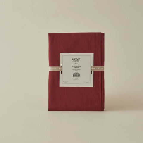 Karaca Home Belle Hem Tablecloth Bordeaux