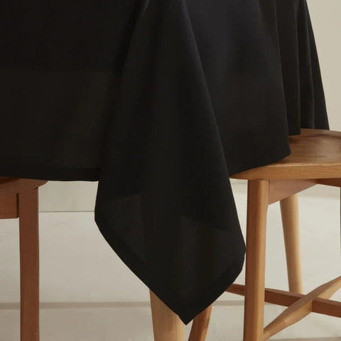 Karaca Home Belle Onderhoudsvriendelijke Tafelkleed Zwart 140x200 cm