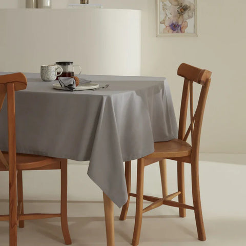 Karaca Home Belle Hemmed Tafelkleed Grijs