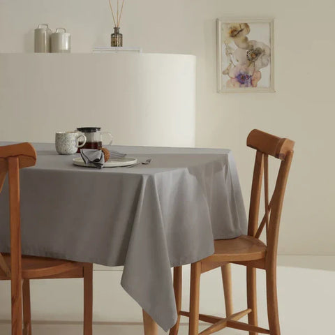 Karaca Home Belle Hemmed Tafelkleed Grijs