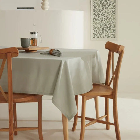 Karaca Home Belle Vlekbestendige Tafelkleed Saliegroen