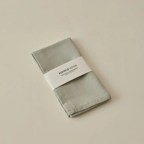 Karaca Home Belle Stain-Resistant 2-Piece Fabric Napkins Sage Green
 