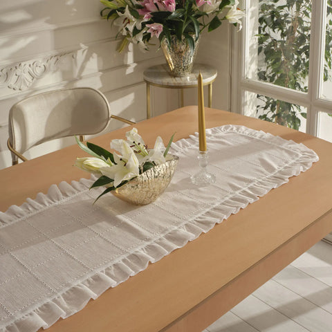 Karaca Home Lalisa Stain-Resistant Runner 45x150 cm Beige