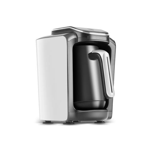 Karaca Hatır Neo Turkish Coffee Machine with Milk – Porcelain White