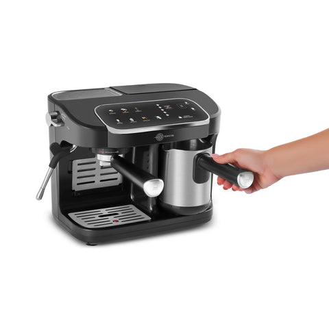 Karaca Hatır Perfetto Espresso- en Turkse Koffiemachine INOX