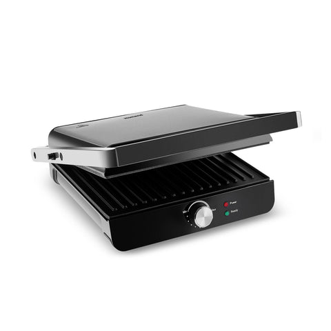 Homend Grilliant 1346H Inox Body with Cast Iron Plates Sandwich and Grill Machine
 