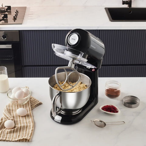 Homend Vintage Profashion 3027H Cast Stand Mixer Black 1500W 5.5L
 