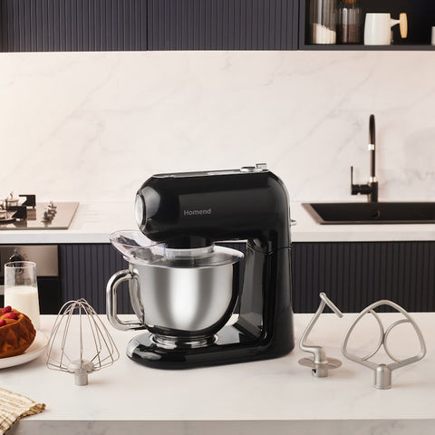 Homend Vintage Profashion 3027H Cast Stand Mixer Black 1500W 5.5L
 