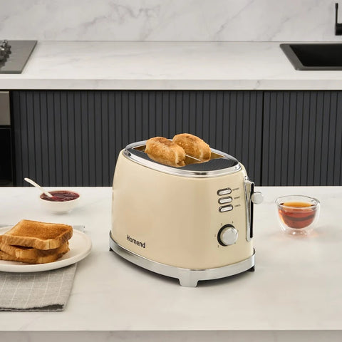 Homend Vintage Breadfast 1527H Toaster Crème