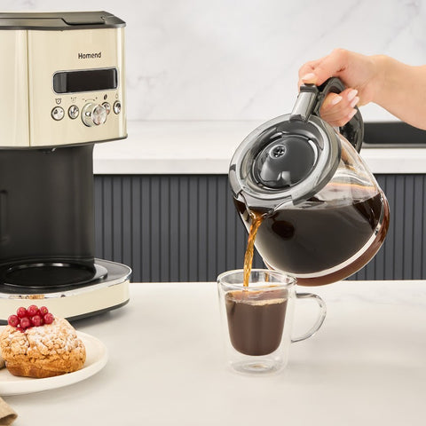 Homend Vintage Coffeebreak 5027H Filter Coffee Machine Cream
 