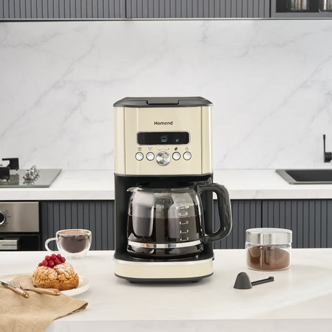 Homend Vintage Coffeebreak 5027H Filter Coffee Machine Cream
 