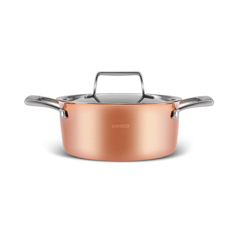 Karaca Biodiamond Copper – 7-Piece Cookware Set