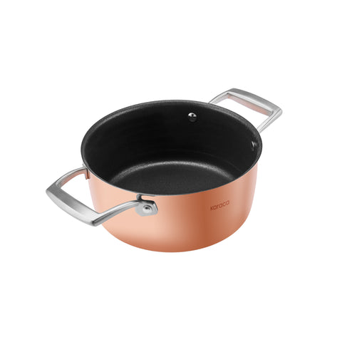 Karaca Biodiamond Copper – 7-Piece Cookware Set
