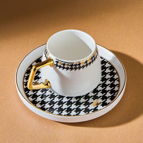 Karaca Kazayagi 2-Delig Koffiekopjesset Voor 2 Personen 100 Ml