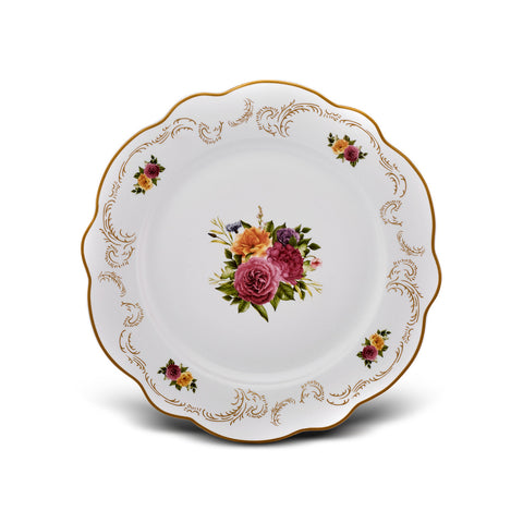 Karaca Antique Porcelain 24-Piece 6-Person Dinner Set