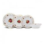 Karaca Antique Porcelain 24-Piece 6-Person Dinner Set