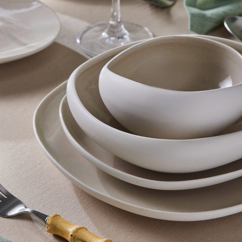 Karaca Earth Collection Cupid 59-Piece Dinner Set for 12 People