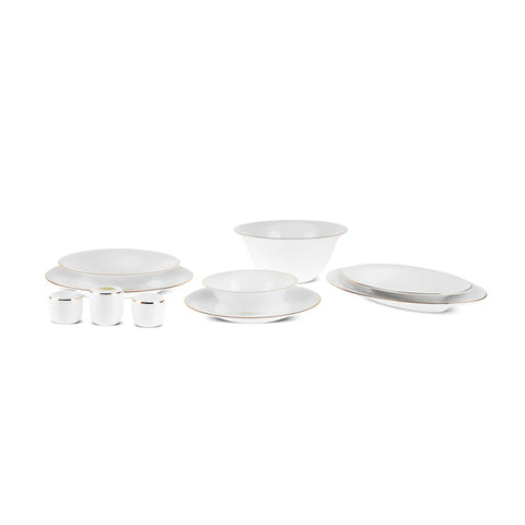 Karaca Fine Pearl Fame 58-delige 12-Persoons Servies Gold