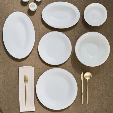 Karaca Fine Pearl Fame 58-delige 12-Persoons Servies Gold