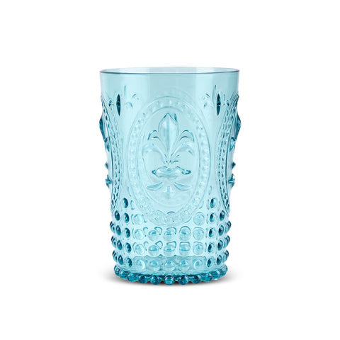 Karaca Moise Acryl Tumbler Glas, 400 ml, Blauw
