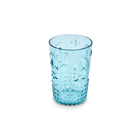 Karaca Moise Acryl Tumbler Glas, 400 ml, Blauw