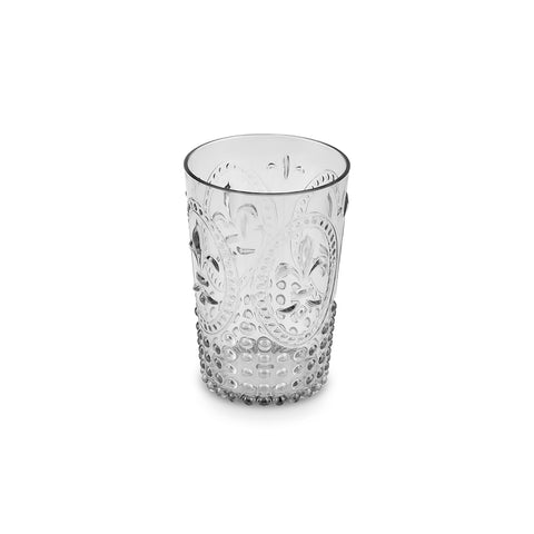 Karaca Moise Acrylic Tumbler Glass, 400ml, Anthratice