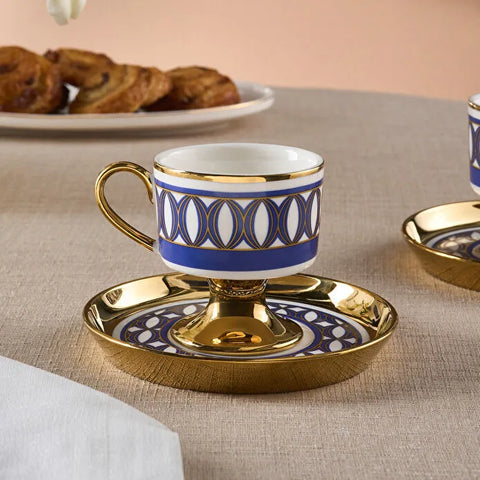 Karaca Hilal 2-Delig Koffiekopjesset Voor 2 Personen 85 Ml